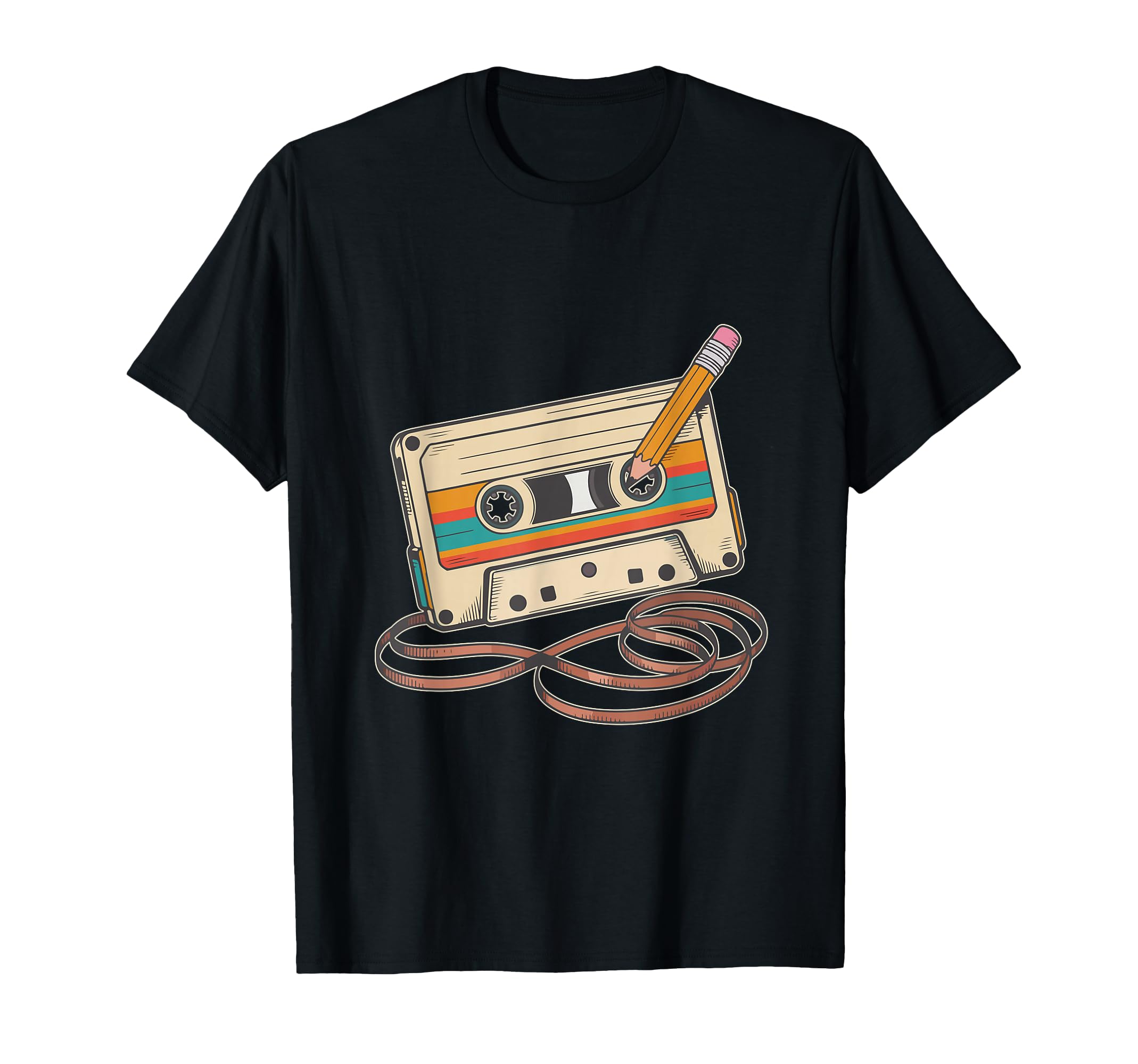 80S 90S Party Costume Nostalgia Cassette T-Shirt - Unique Graphic Unisex - T-Shirt, Sweatshirt, Hoodie