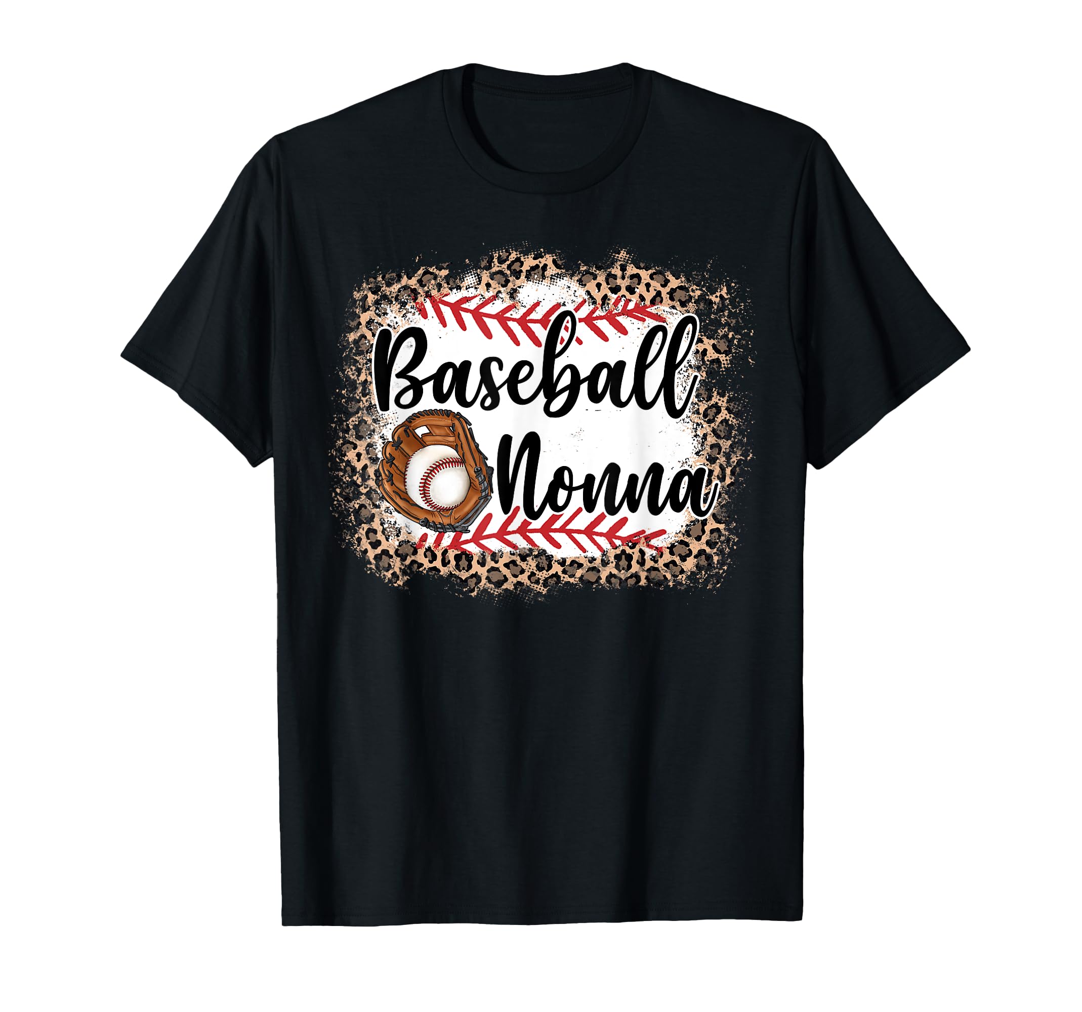 Baseball Nonna Leopard Baseball Pride T-Shirt - Streetwear Style for Adults - T-Shirt, Sweatshirt, Hoodie