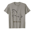 Hold Your Horses Funny Rodeo Cowboy T-Shirt - Minimalist Print for Adults - T-Shirt, Sweatshirt, Hoodie