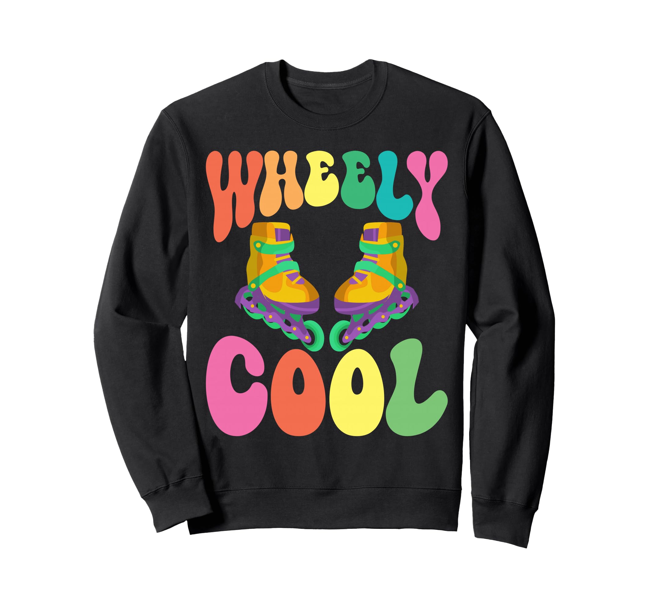 Roller Skating Skate 1970S Inline Skate Sweatshirt - Novelty Apparel Unisex - T-Shirt, Sweatshirt, Hoodie