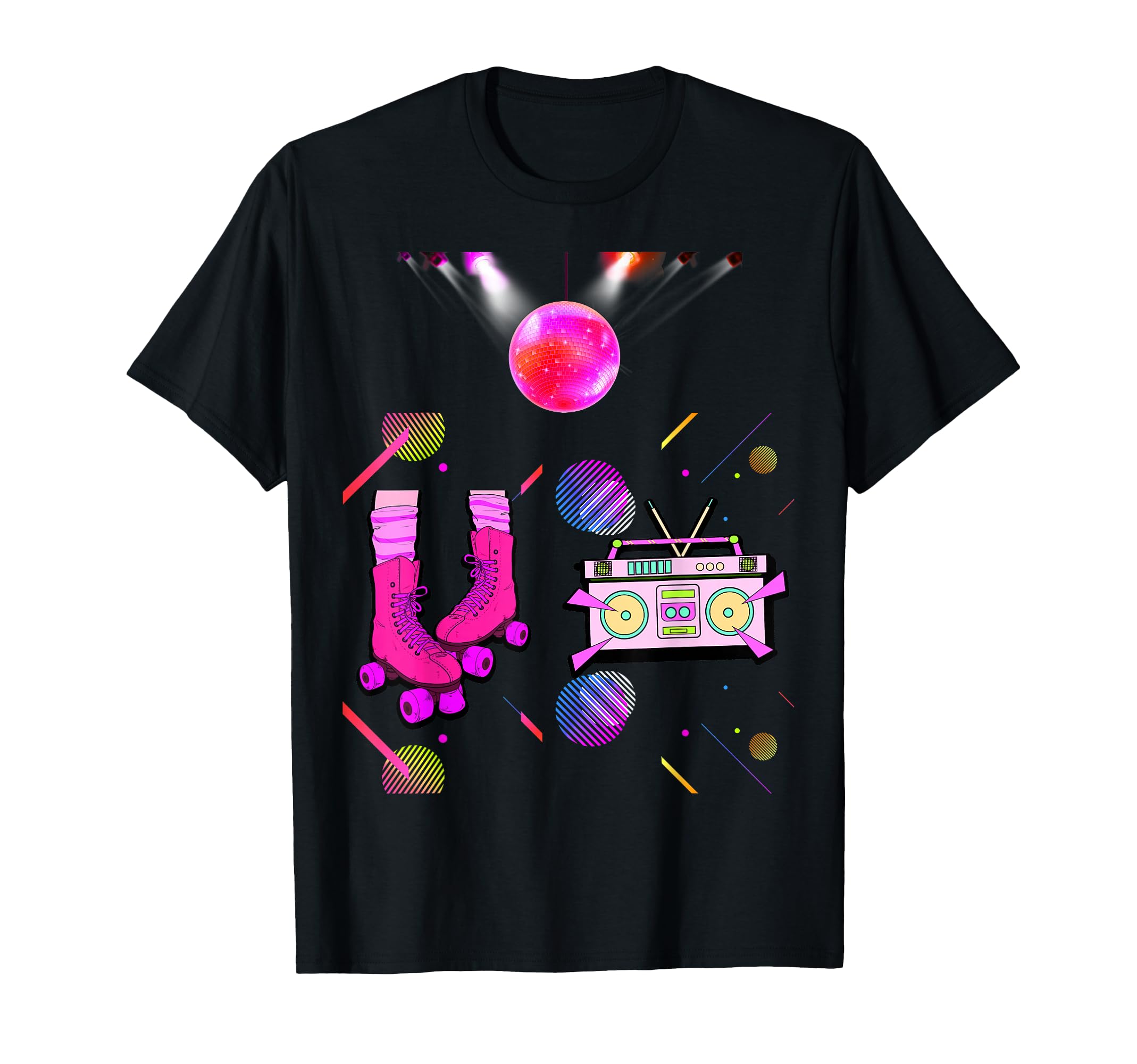 Rollerskate Funny 80S Roller T-Shirt - Casual Everyday Wear Men Women - T-Shirt, Sweatshirt, Hoodie