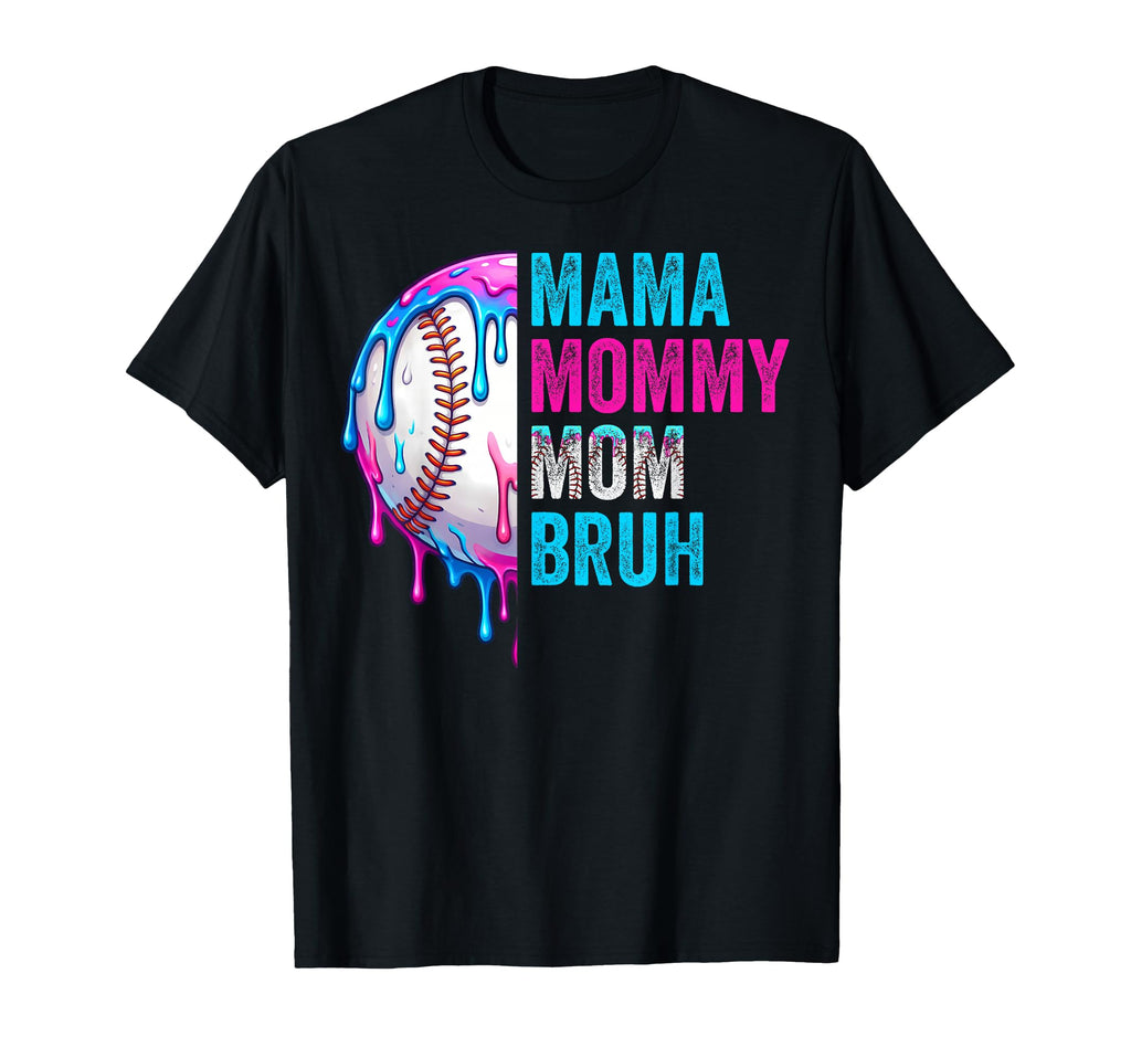 Mama Mommy Mom Bruh Baseball Mom Ice T-Shirt - Custom Art Print for Adults - T-Shirt, Sweatshirt, Hoodie