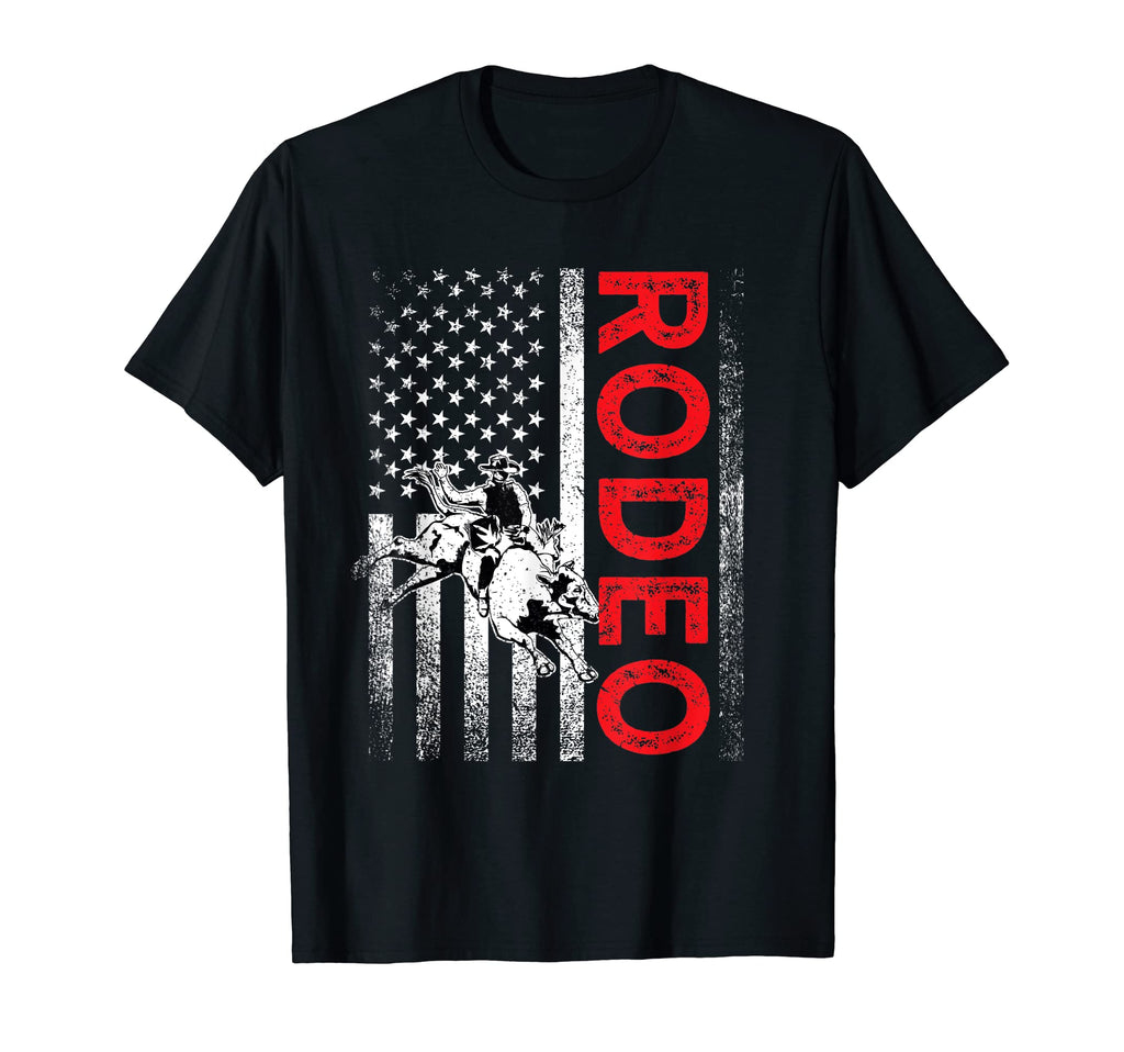 Rodeo Cow Rider Bull Riding Cowboy T-Shirt - Fun Novelty Design for Adults - T-Shirt, Sweatshirt, Hoodie