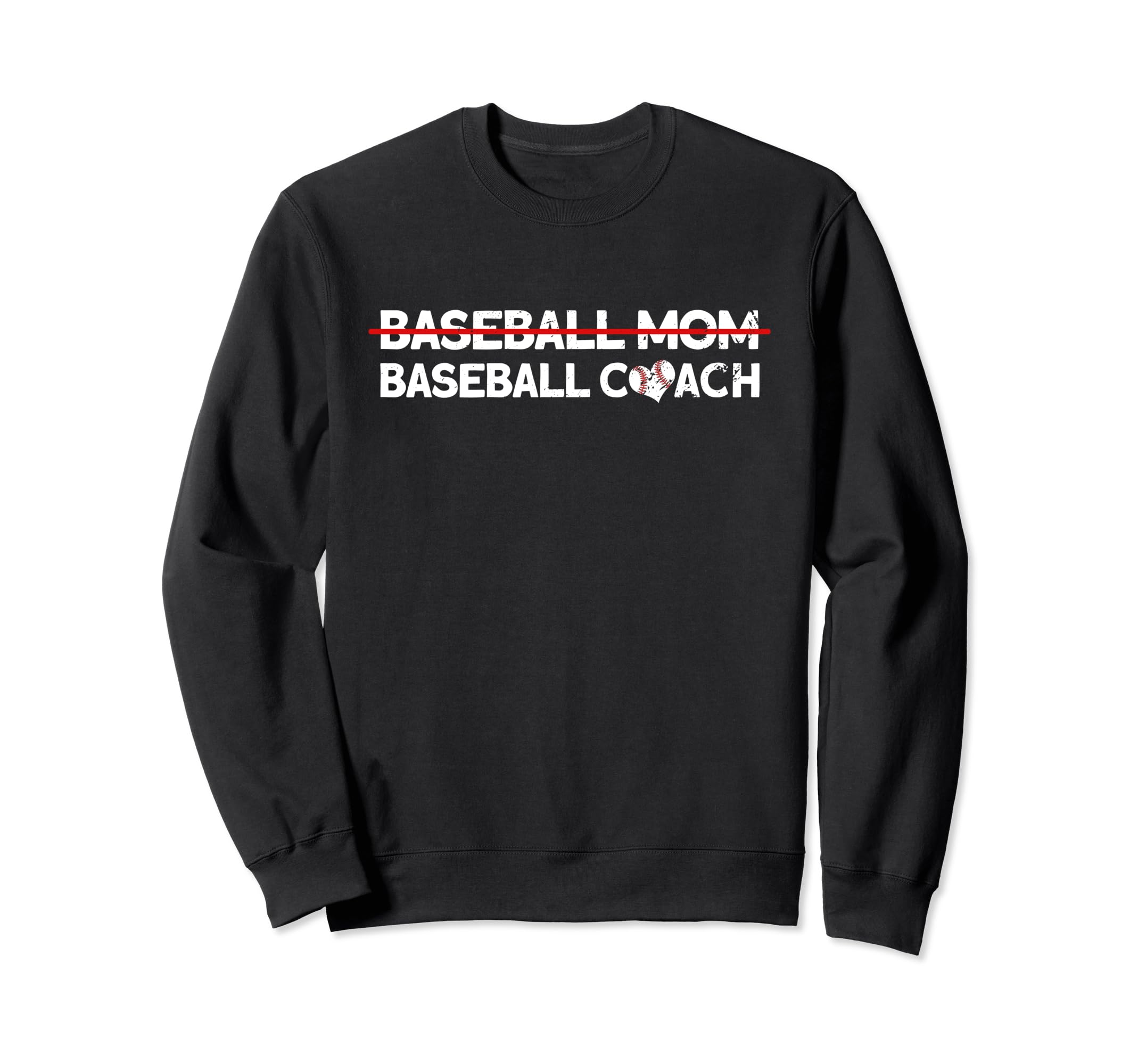 Baseball Mom Coach Funny Baseball Mom Sweatshirt - Minimalist Print Unisex - T-Shirt, Sweatshirt, Hoodie