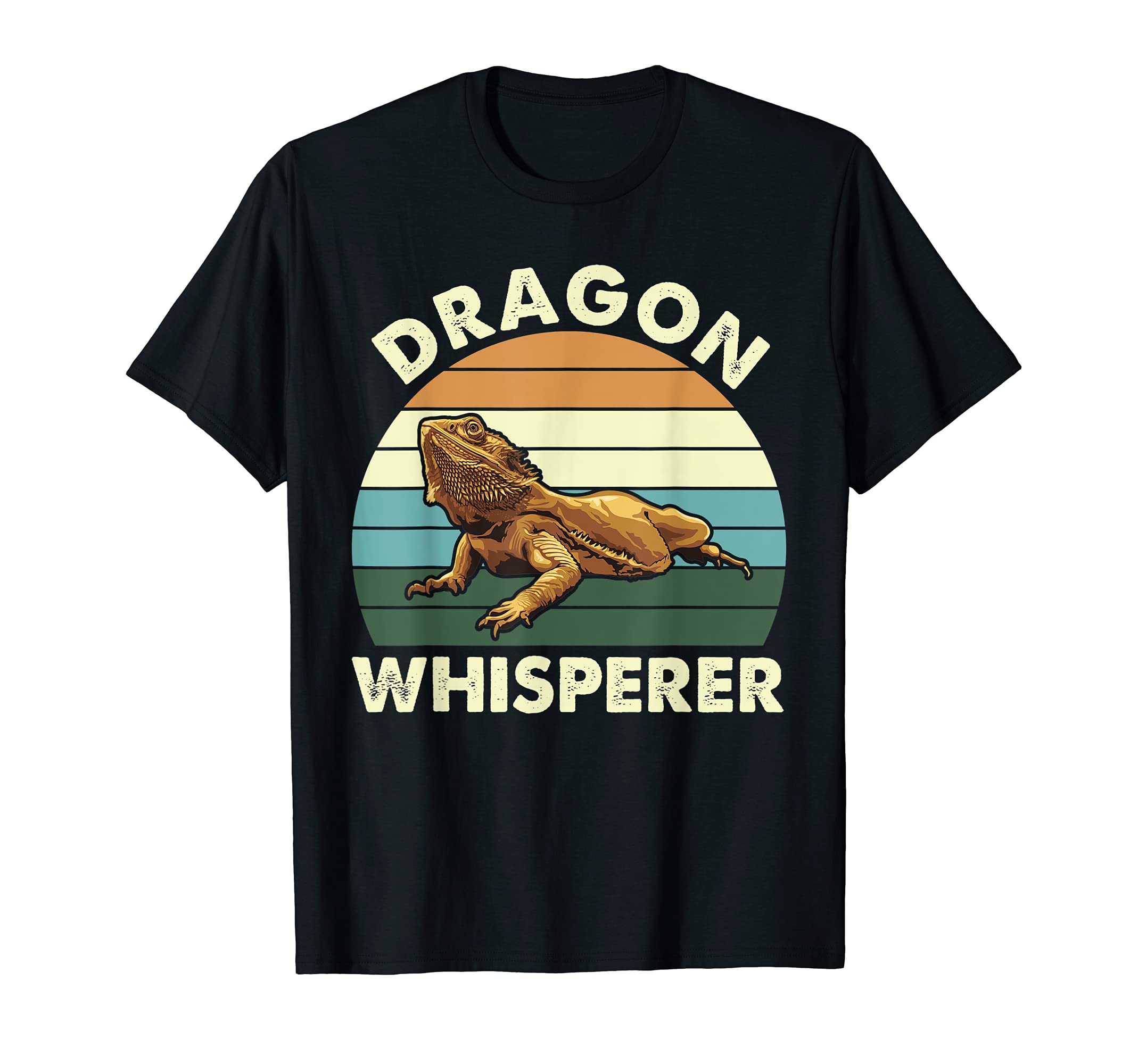 Bearded Dragon Whisperer Sunset T-Shirt - Custom Art Print for Adults - T-Shirt, Sweatshirt, Hoodie