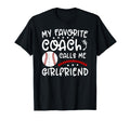 Proud Baseball Coach Girlfriend T-Shirt - Aesthetic Graphic for Adults - T-Shirt, Sweatshirt, Hoodie