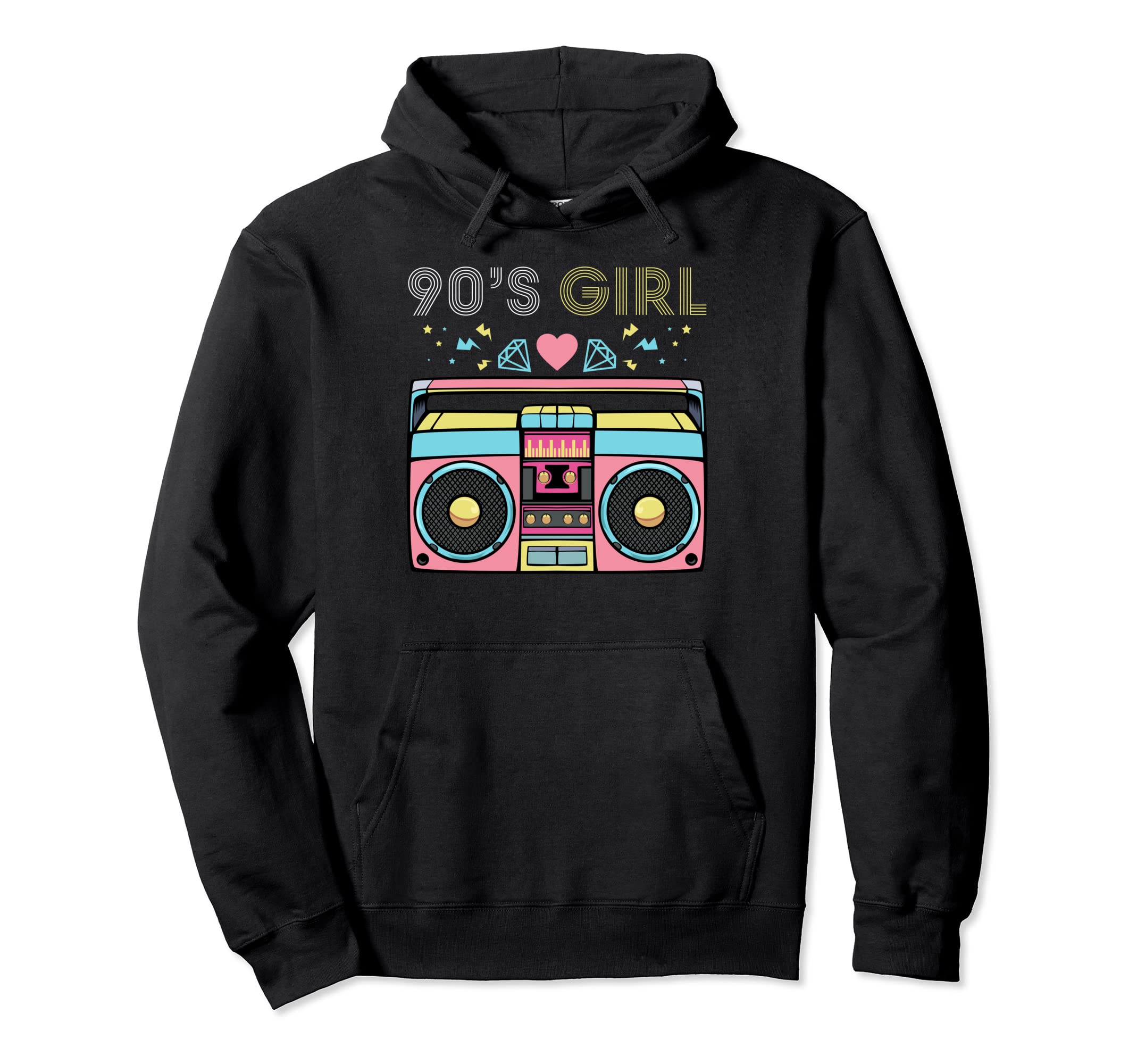 90S Radio Population 1990S Mixtape Hoodie - Fun Novelty Design for Adults - T-Shirt, Sweatshirt, Hoodie