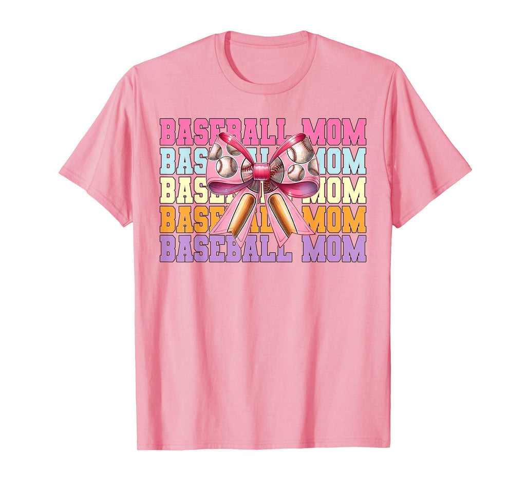 Baseball Mom Baseball Mama Mothers T-Shirt - Aesthetic Graphic for Adults - T-Shirt, Sweatshirt, Hoodie