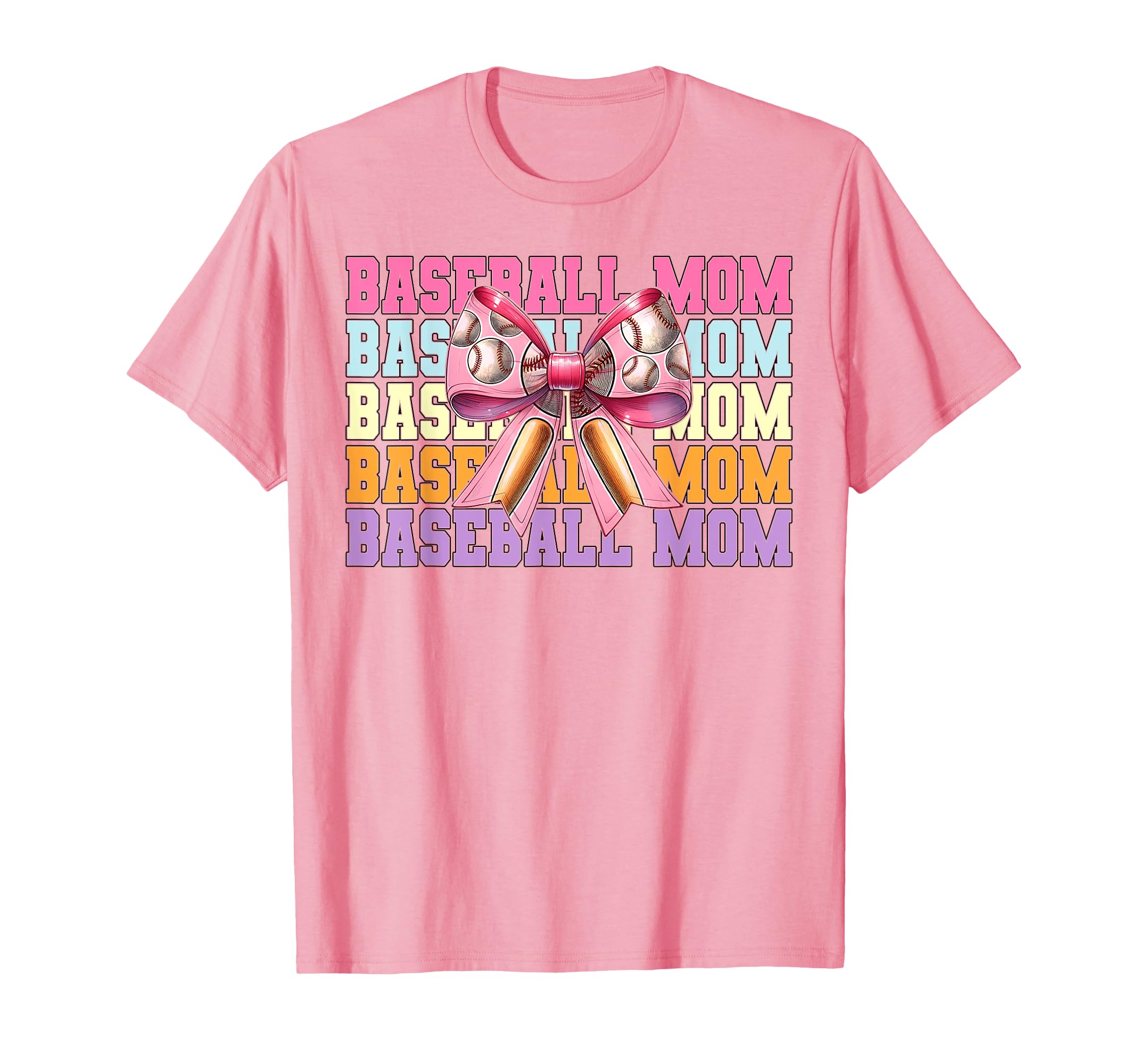 Baseball Mom Baseball Mama Mothers T-Shirt - Aesthetic Graphic for Adults - T-Shirt, Sweatshirt, Hoodie