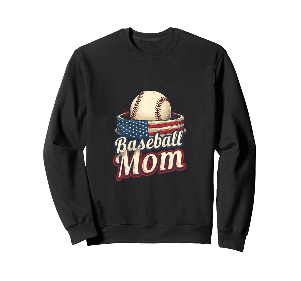 American Baseball Enthusiasts Sweatshirt - Casual Everyday Wear Men Women - T-Shirt, Sweatshirt, Hoodie