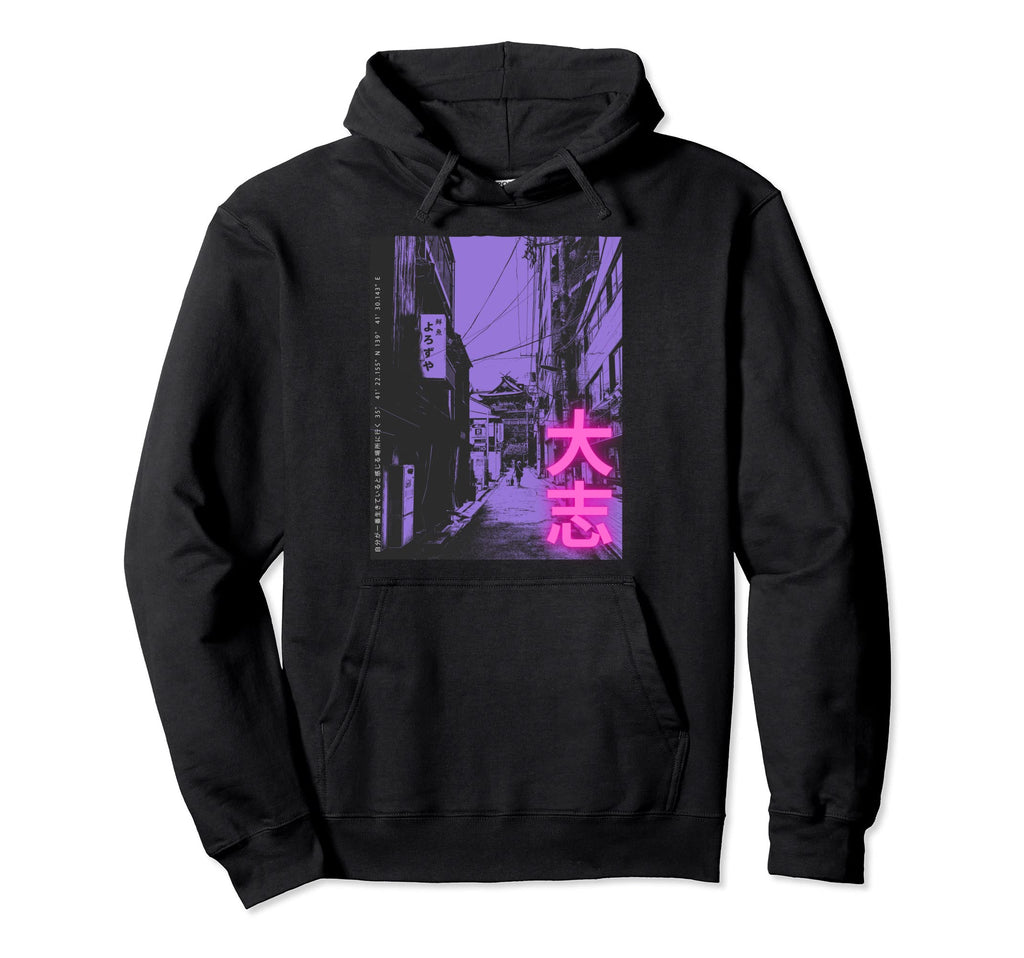 80S Lofi Tokyo Japanese Streetwear Hoodie - Graphic Print Men Women - T-Shirt, Sweatshirt, Hoodie