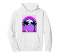 Aesthetic Vaporwave Outfits Hippo Hoodie - Aesthetic Graphic for Adults - T-Shirt, Sweatshirt, Hoodie