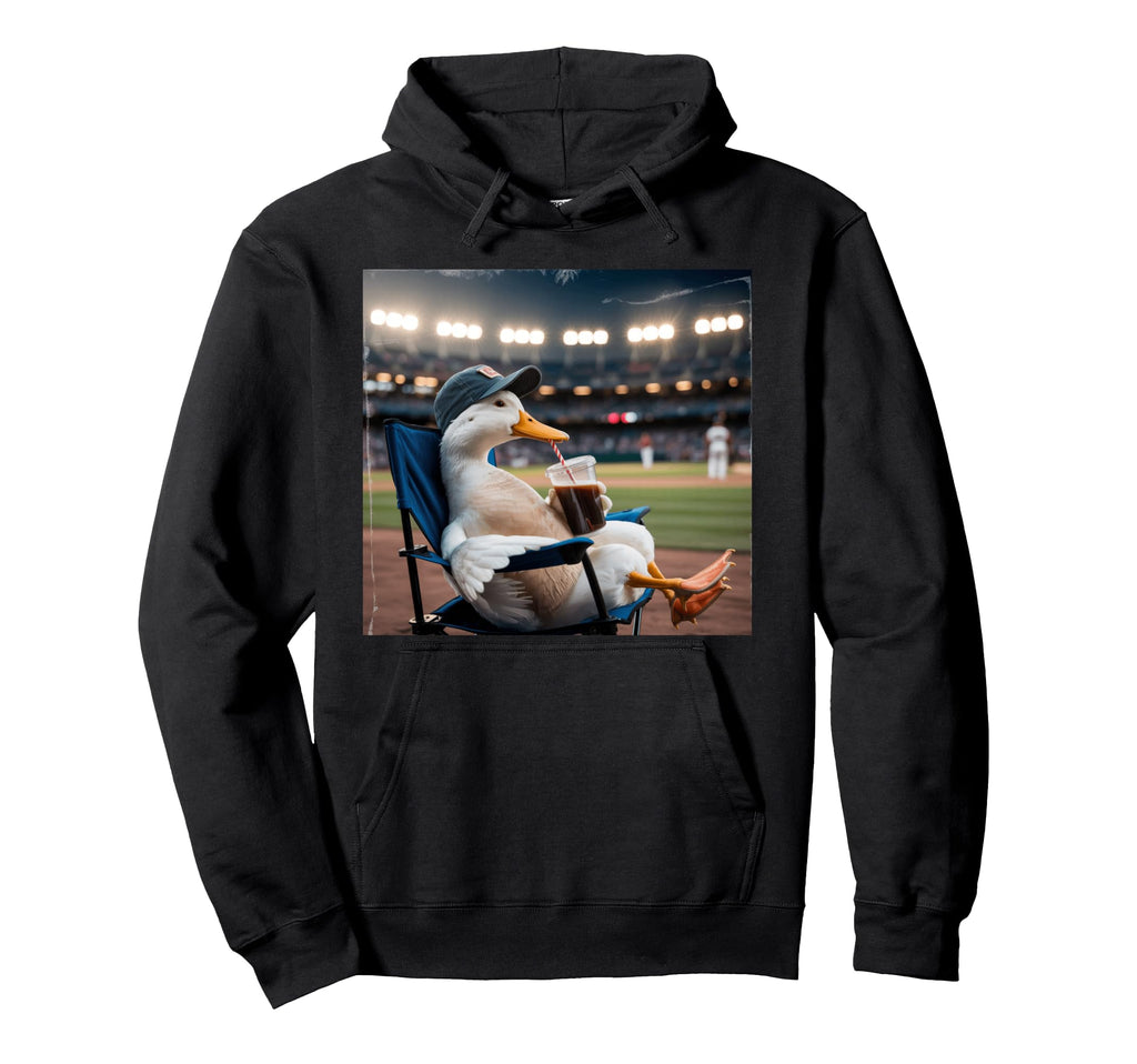 Baseball Duck Mom Hoodie - Custom Art Print Men Women - T-Shirt, Sweatshirt, Hoodie