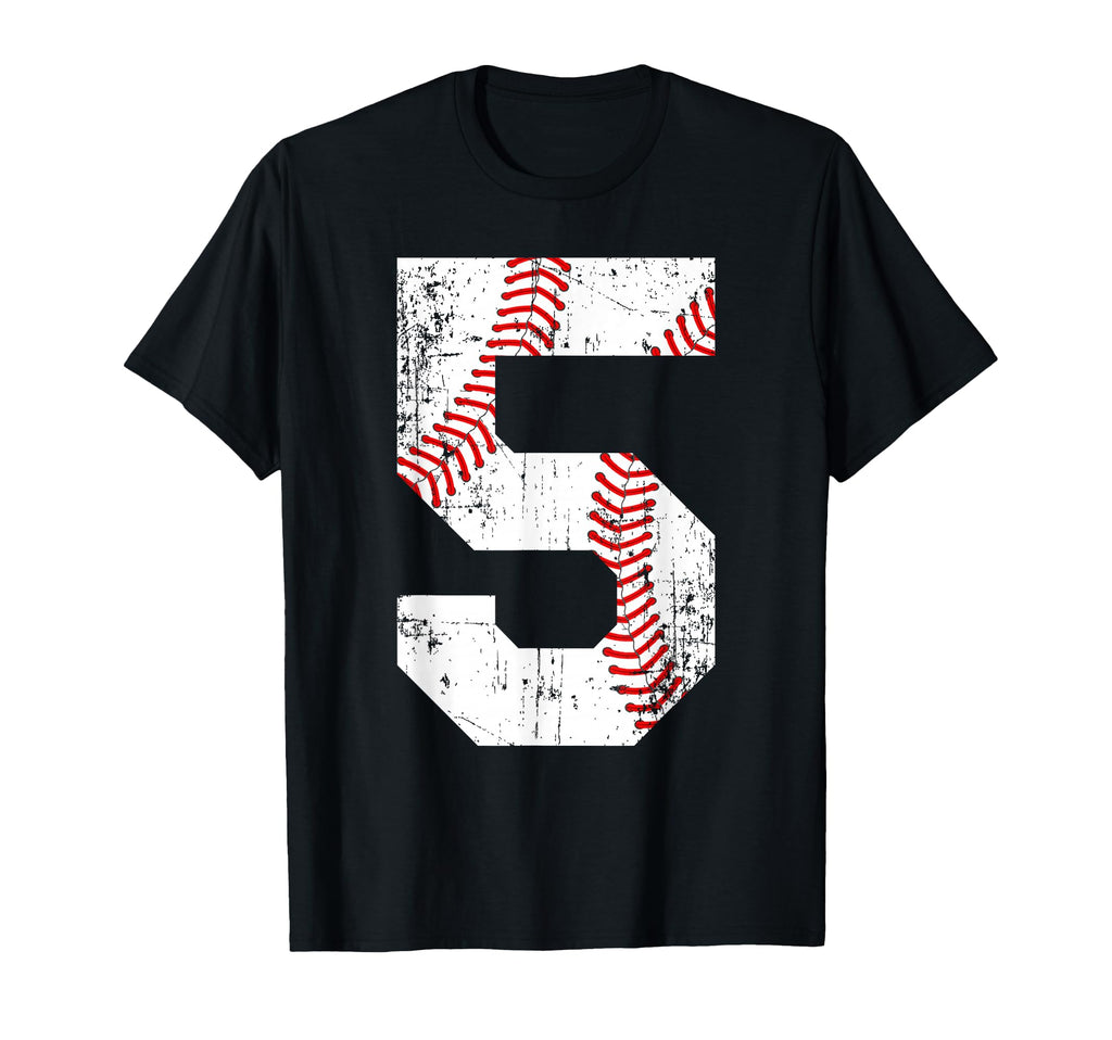 Baseball 5 Jersey Number T-Shirt - Graphic Print for Adults - T-Shirt, Sweatshirt, Hoodie