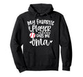 My Favorite Baseball Player Calls Me Oma Hoodie - Streetwear Style Unisex - T-Shirt, Sweatshirt, Hoodie