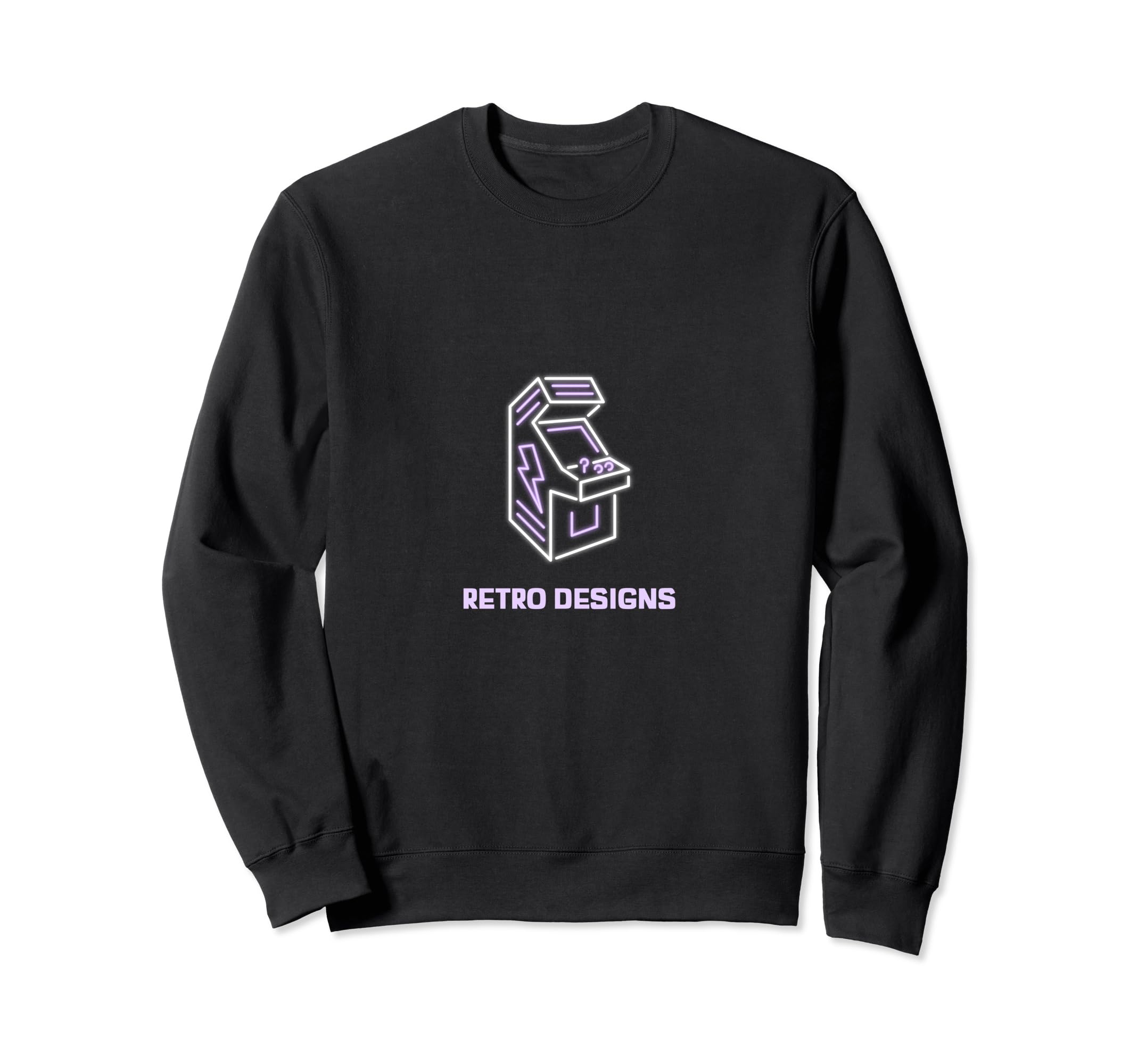 Neon Gaming Arcade Gaming Console Sweatshirt - Unique Graphic for Adults - T-Shirt, Sweatshirt, Hoodie