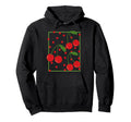Red Cherries And Polka Dots Boho Hoodie - Novelty Apparel Men Women - T-Shirt, Sweatshirt, Hoodie