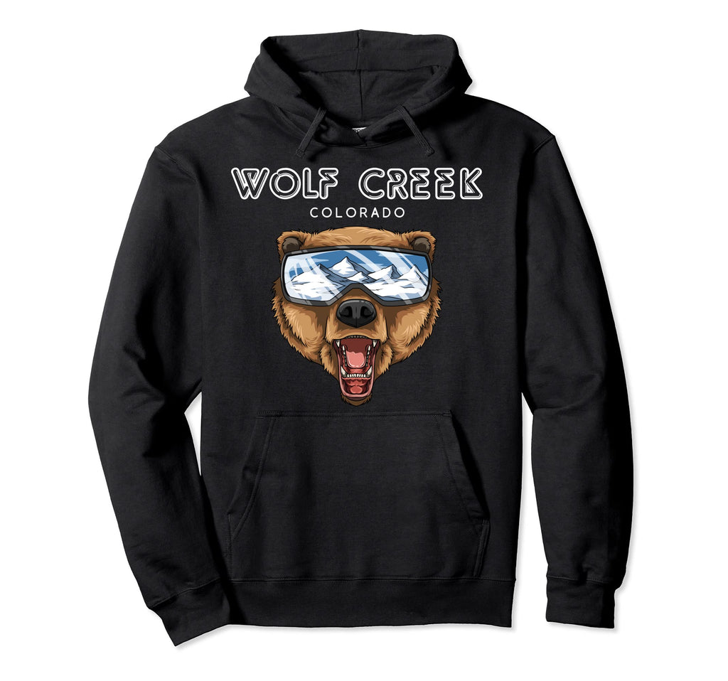 Wolf Creek Colorado Usa Grizzly Ski Hoodie - Aesthetic Graphic Men Women - T-Shirt, Sweatshirt, Hoodie