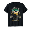 Kingman Az Usa Hotrod Desert Sunset T-Shirt - Unique Graphic Unisex - T-Shirt, Sweatshirt, Hoodie