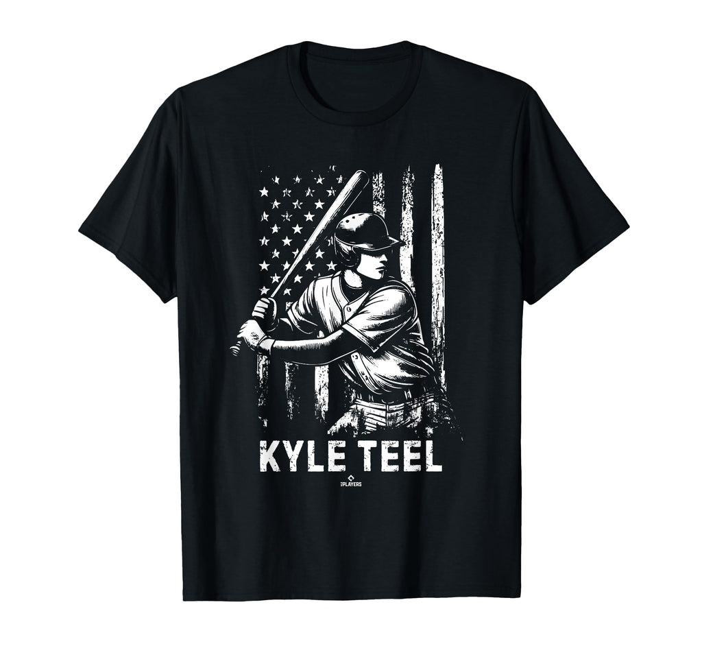Player Illustration Flag Kyle Teel T-Shirt - Streetwear Style Unisex - T-Shirt, Sweatshirt, Hoodie