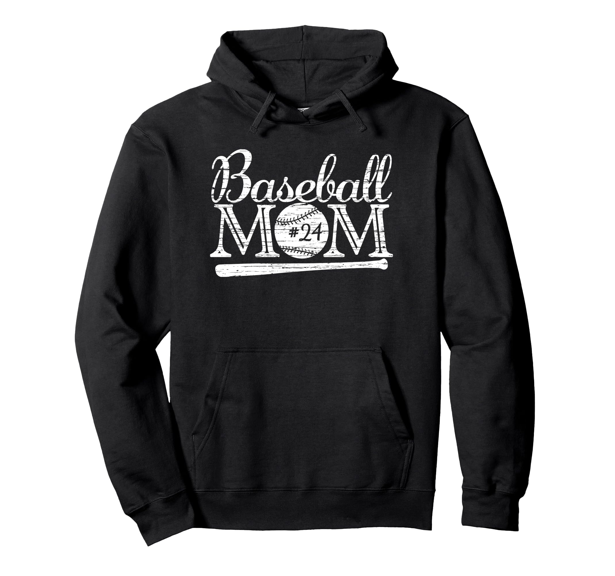 Baseball 24 Jersey Mom Favorite Hoodie - Aesthetic Graphic for Adults - T-Shirt, Sweatshirt, Hoodie