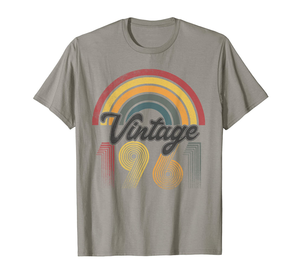 1961 60Th Birthday Gift Rainbow T-Shirt - Custom Art Print Men Women - T-Shirt, Sweatshirt, Hoodie