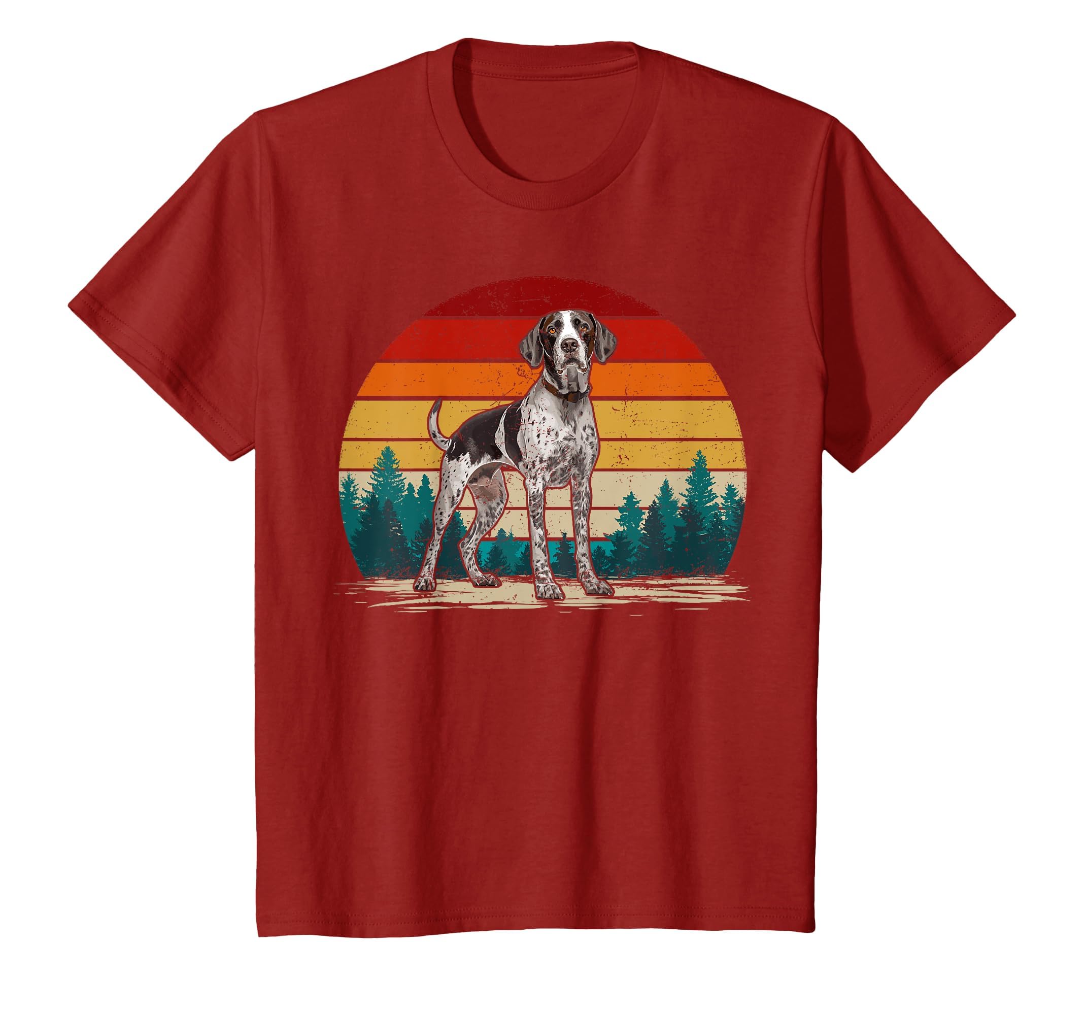 Distressed English Pointer Dog T-Shirt - Fun Novelty Design Unisex - T-Shirt, Sweatshirt, Hoodie