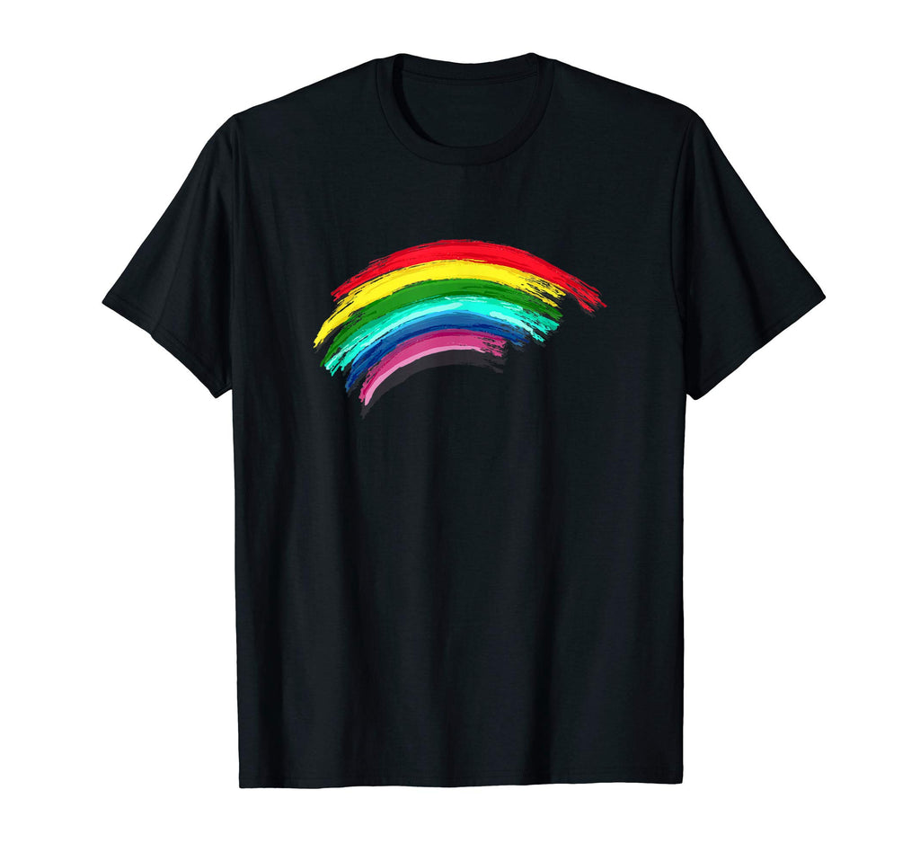 Rainbow Pride Paint T-Shirt - Streetwear Style Men Women - T-Shirt, Sweatshirt, Hoodie