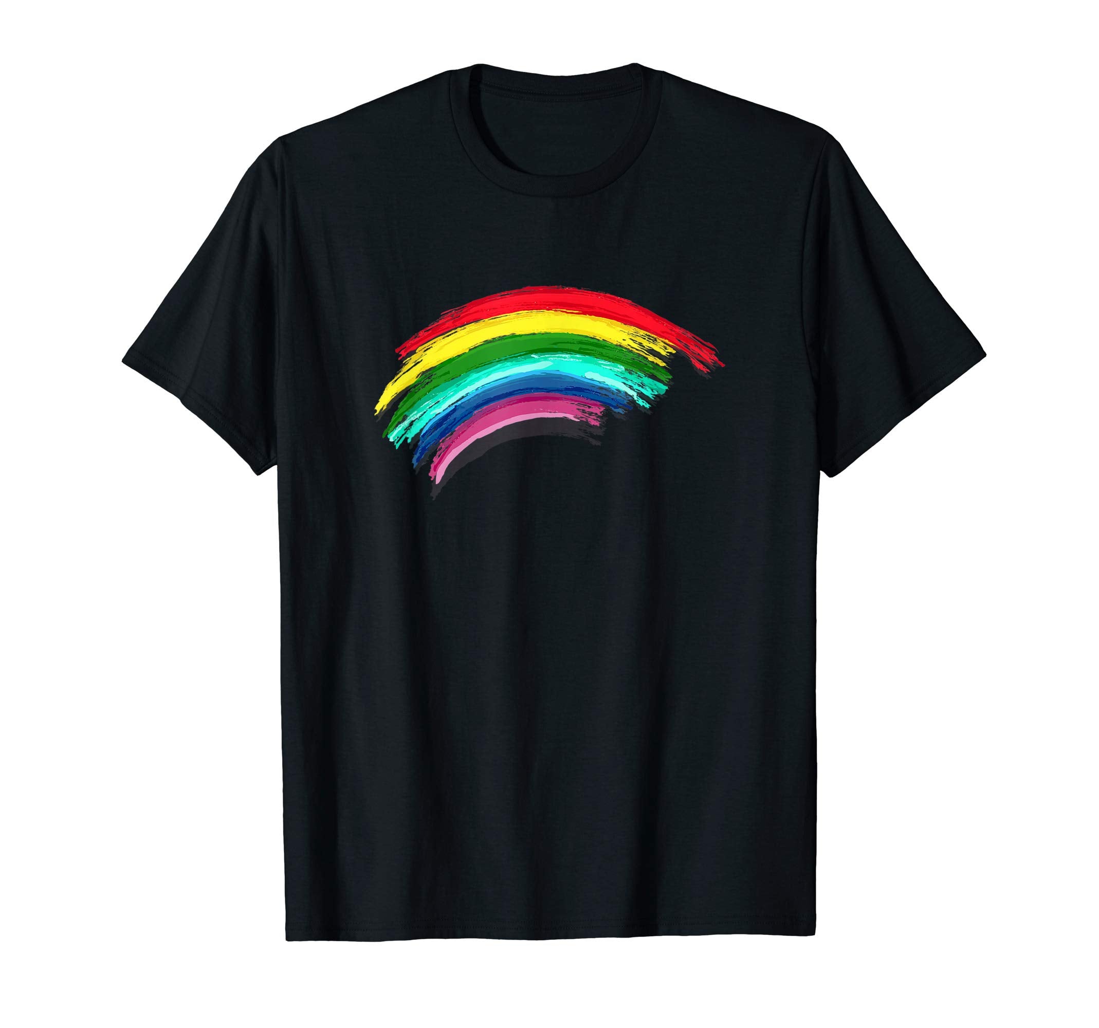 Rainbow Pride Paint T-Shirt - Streetwear Style Men Women - T-Shirt, Sweatshirt, Hoodie