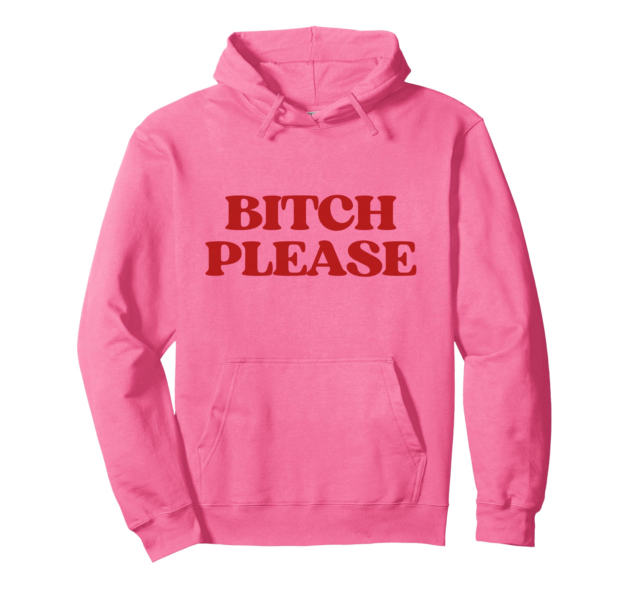 Bitch Please Y2K Aesthetic Trendy Hoodie - Novelty Apparel for Adults - T-Shirt, Sweatshirt, Hoodie