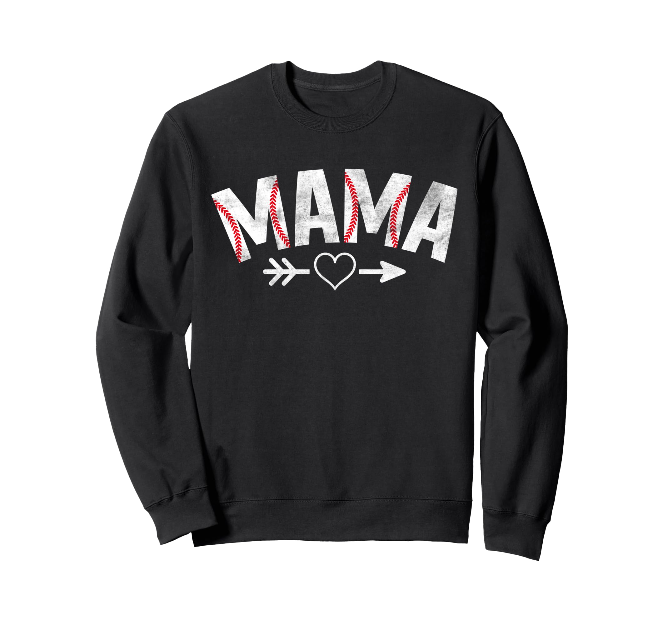 Baseball Mama Mothers Day Baseball Sweatshirt - Unique Graphic Unisex - T-Shirt, Sweatshirt, Hoodie
