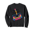 Mixtape Cassette Pencil Sweatshirt - Casual Everyday Wear for Adults - T-Shirt, Sweatshirt, Hoodie