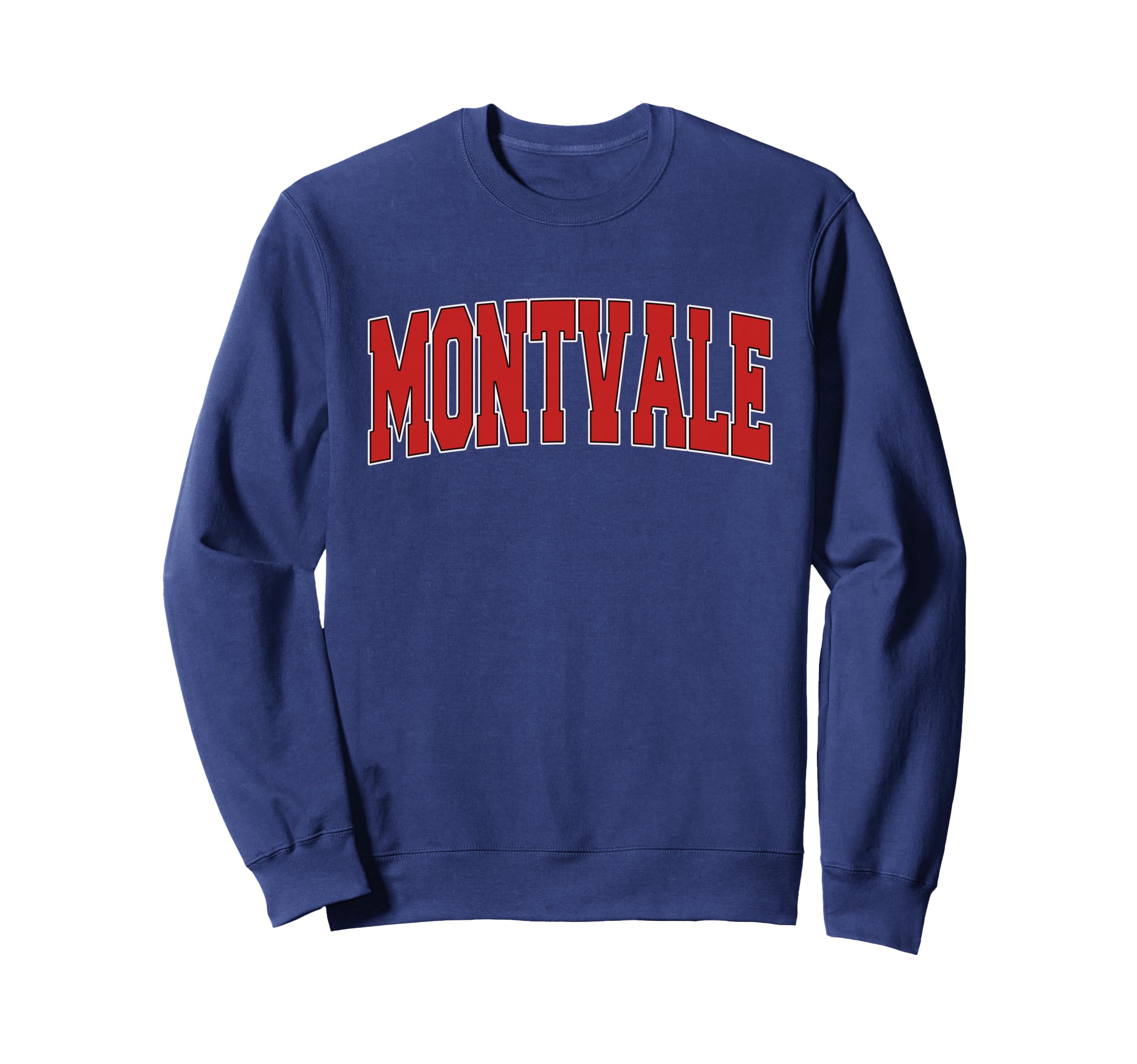 Montvale Nj New Jersey Varsity Usa Sports Sweatshirt - Graphic Print Unisex - T-Shirt, Sweatshirt, Hoodie