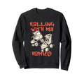 Rolling My Homies Roller Skate Sweatshirt - Streetwear Style for Adults - T-Shirt, Sweatshirt, Hoodie