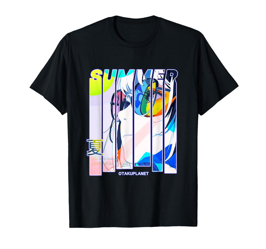 Summer Times Japanese 80S 90S T-Shirt - Unique Graphic for Adults - T-Shirt, Sweatshirt, Hoodie