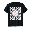 Baseball Mama Cracked Wall Family T-Shirt - Aesthetic Graphic Unisex - T-Shirt, Sweatshirt, Hoodie