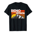 Reno Nevada Mountain Sunset T-Shirt - Graphic Print Unisex - T-Shirt, Sweatshirt, Hoodie