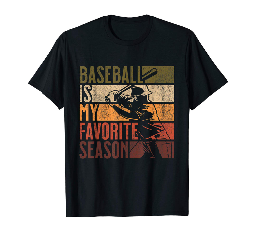 Distressed Baseball Is My Favorite T-Shirt - Fun Novelty Design for Adults - T-Shirt, Sweatshirt, Hoodie