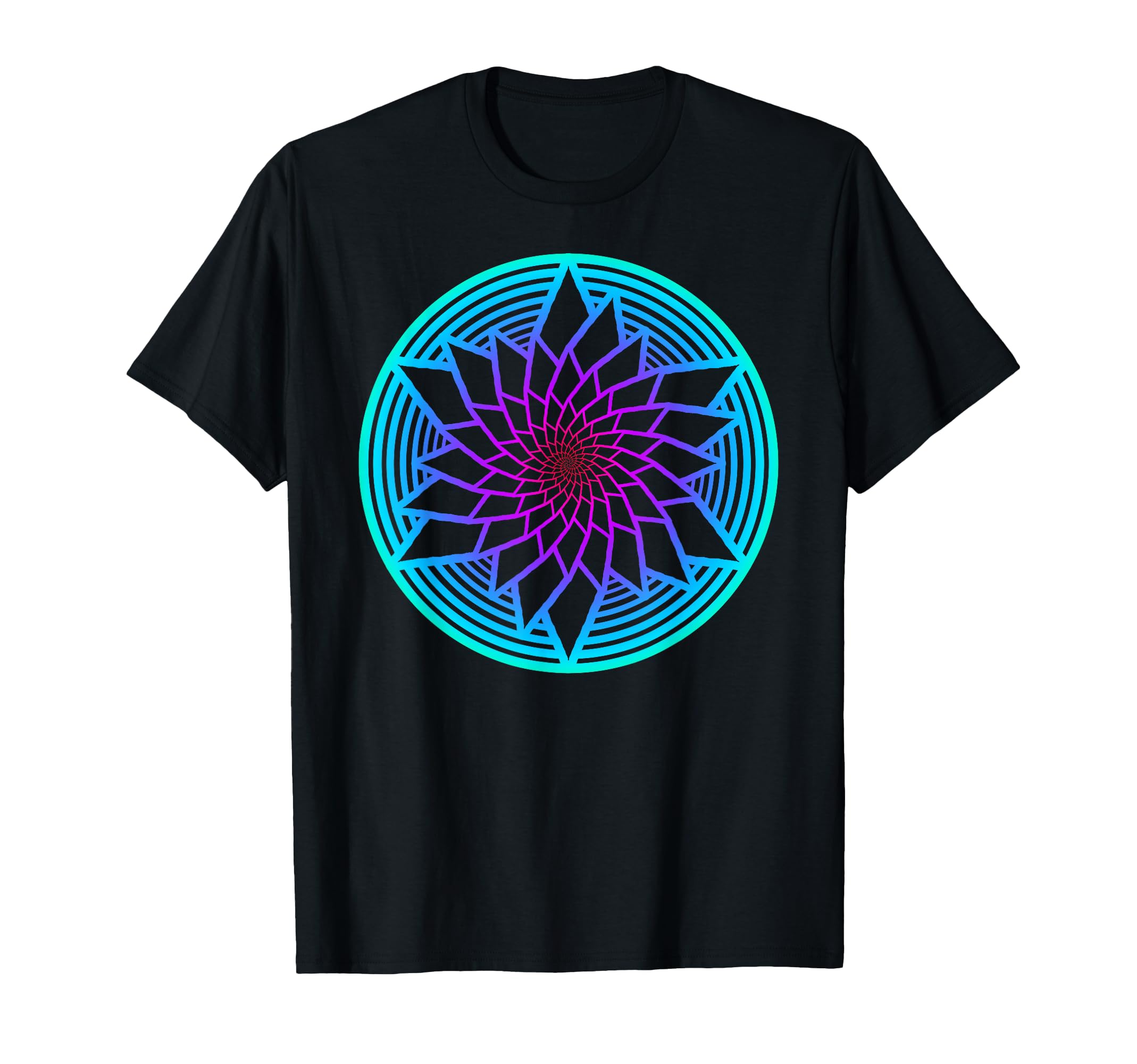 Awesome Sacred Geometry Trippy T-Shirt - Unique Graphic for Adults - T-Shirt, Sweatshirt, Hoodie