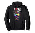 80S Music Notes Cassette Tape Music 1980S Hoodie - Aesthetic Graphic Unisex - T-Shirt, Sweatshirt, Hoodie
