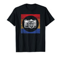 Trendy Camera Sketch Rainbow T-Shirt - Casual Everyday Wear Men Women - T-Shirt, Sweatshirt, Hoodie