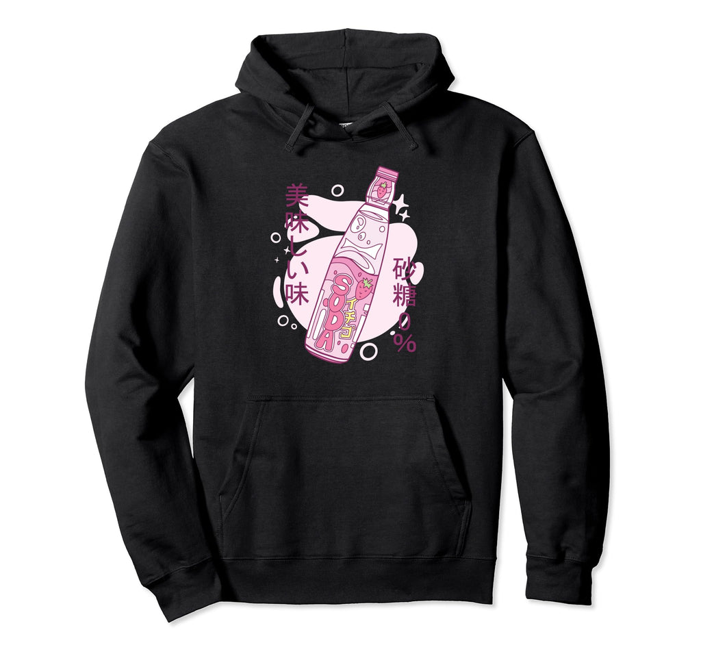 Japanese Aesthetic Vaporwave Urban Hoodie - Custom Art Print for Adults - T-Shirt, Sweatshirt, Hoodie