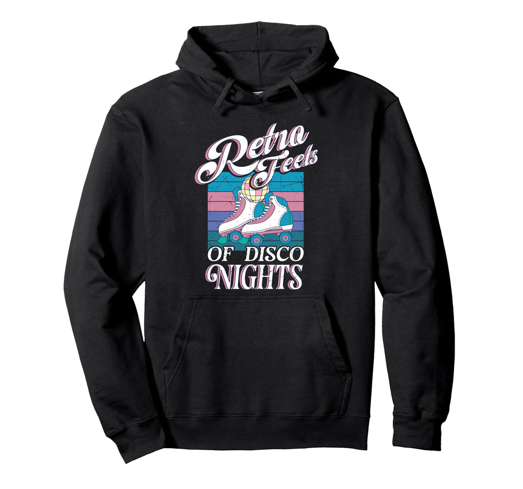 Roller Skating Roller Skates Disco Hoodie - Trendy Graphic for Adults - T-Shirt, Sweatshirt, Hoodie
