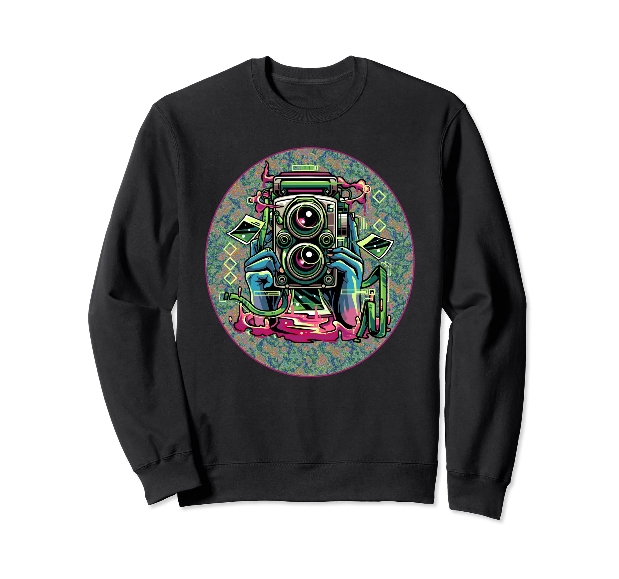 Twin Lens Reflex Camera Sweatshirt - Trendy Graphic for Adults - T-Shirt, Sweatshirt, Hoodie
