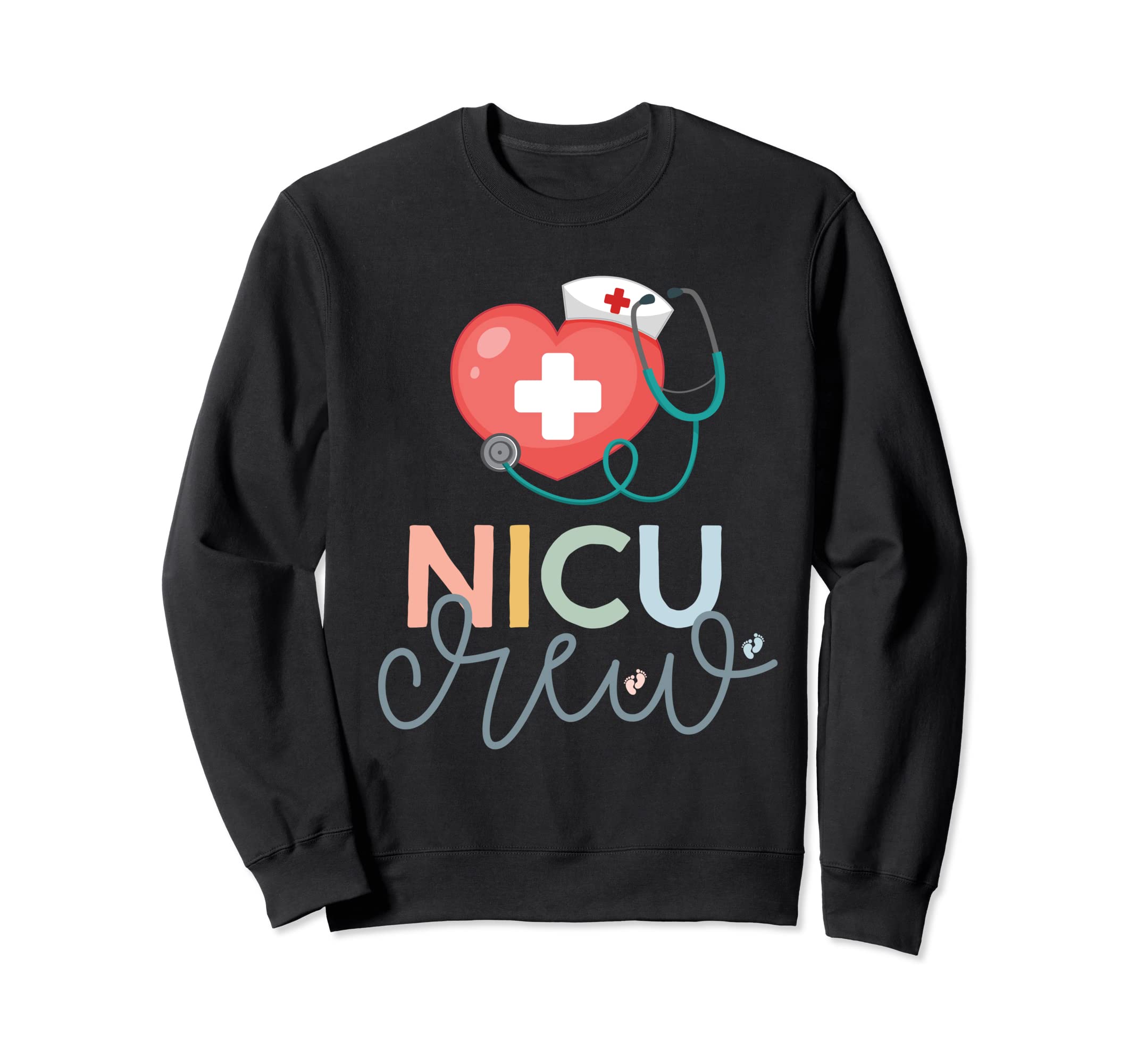 Nicu Nurse Icu Neonatal Boho Sweatshirt - Aesthetic Graphic for Adults - T-Shirt, Sweatshirt, Hoodie