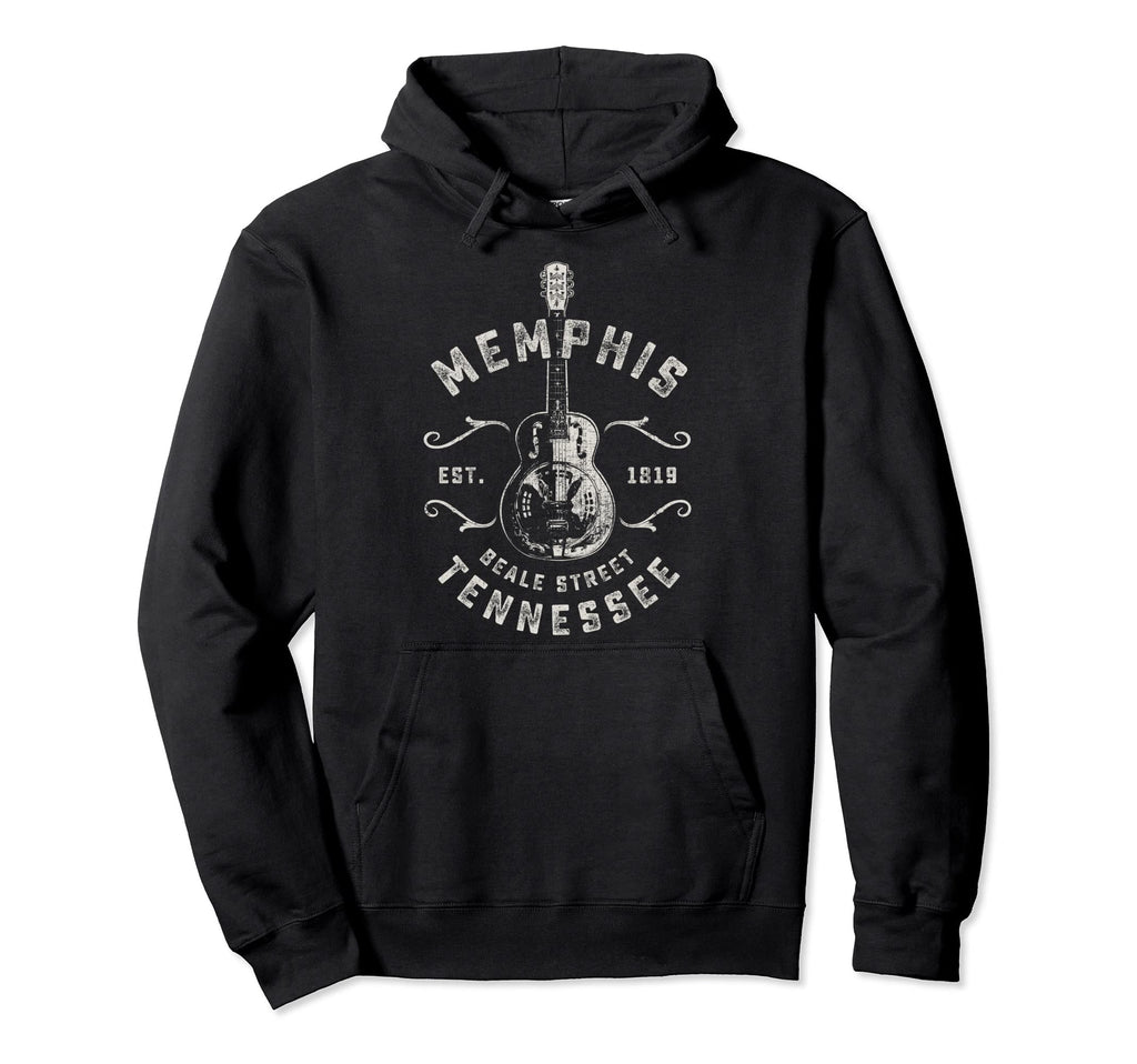 Memphis Beale Street Usa Hoodie - Minimalist Print Unisex - T-Shirt, Sweatshirt, Hoodie