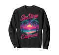 San Diego California Sunset Sweatshirt - Fun Novelty Design Unisex - T-Shirt, Sweatshirt, Hoodie
