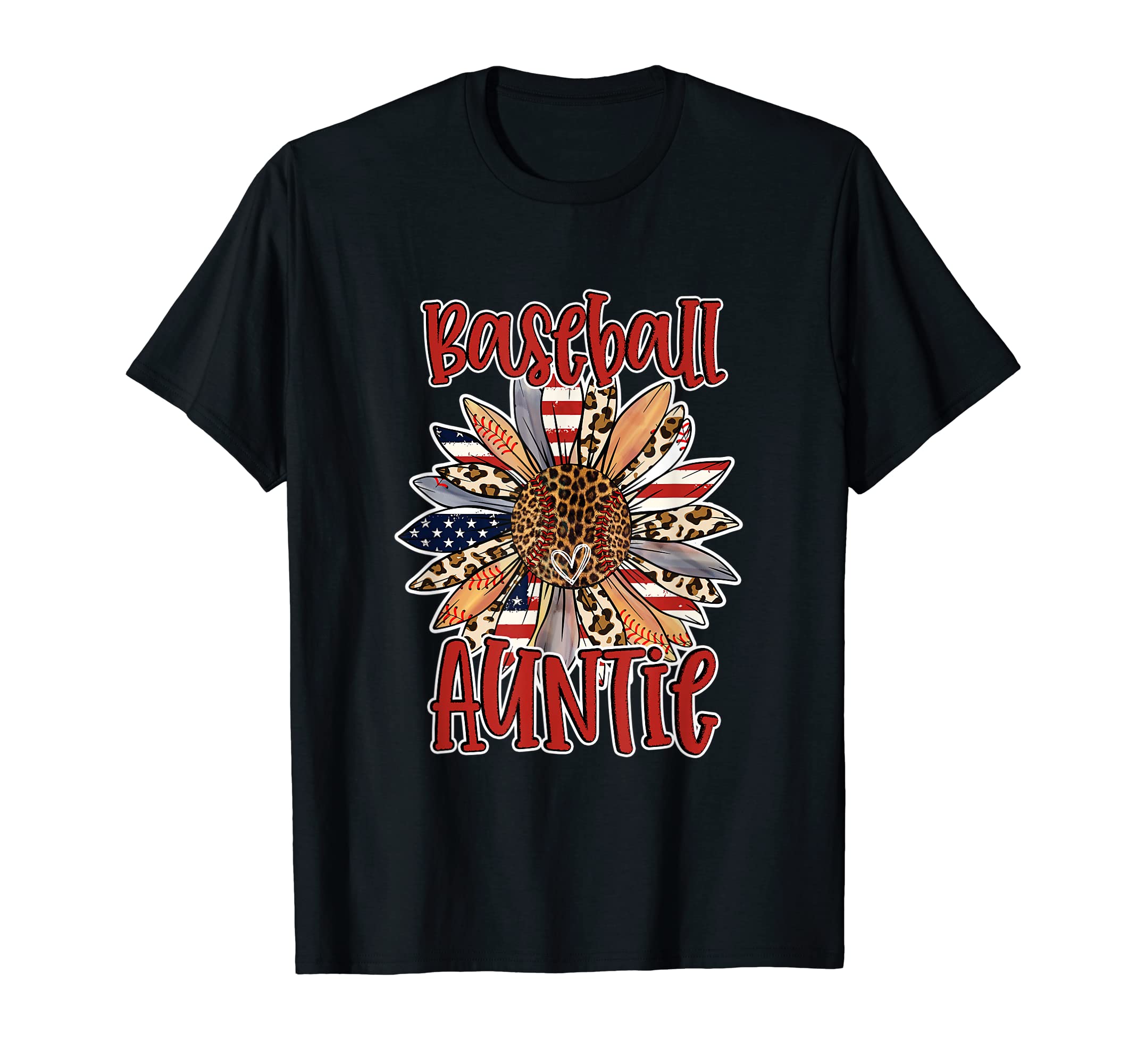 Womens Baseball Auntie Baseball T-Shirt - Fun Novelty Design Men Women - T-Shirt, Sweatshirt, Hoodie