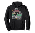 Back To 80S Cassette Roller Skate Hoodie - Fun Novelty Design Men Women - T-Shirt, Sweatshirt, Hoodie