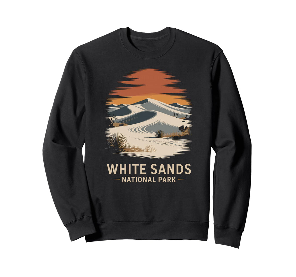 White Sands National Park New Sweatshirt - Aesthetic Graphic for Adults - T-Shirt, Sweatshirt, Hoodie